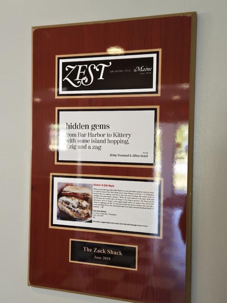 Zack's Place Menu image 3